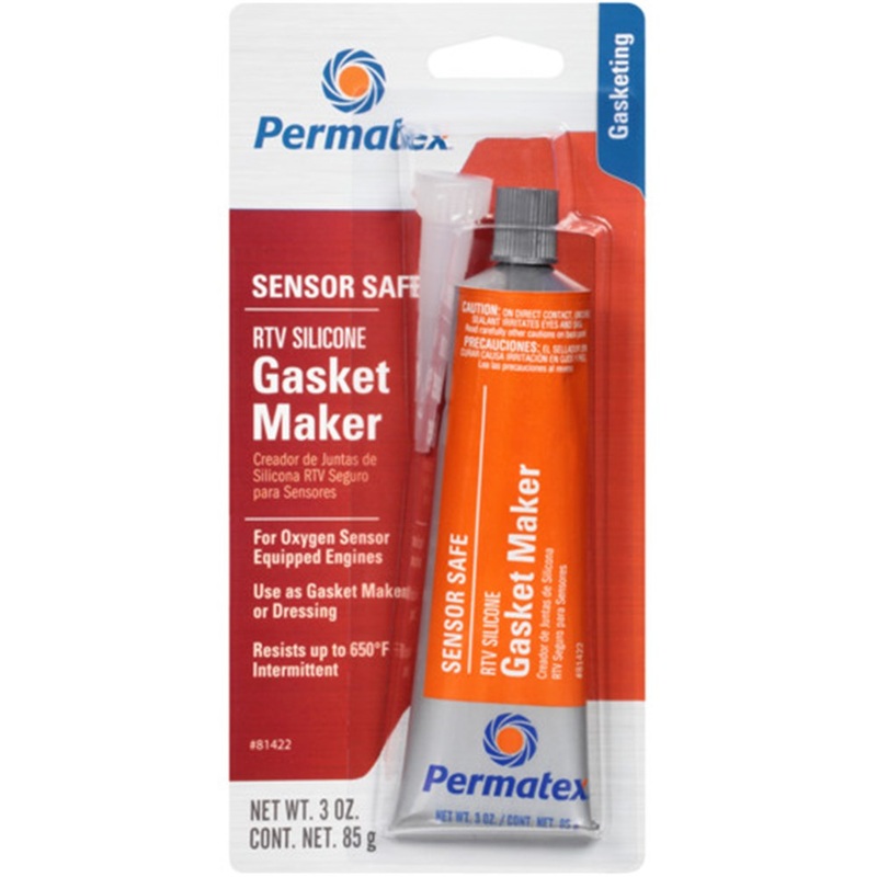 Permatex Sensor Safe High-Temp Rtv Silcone Gasket Maker 85G – 81422 – PX81422