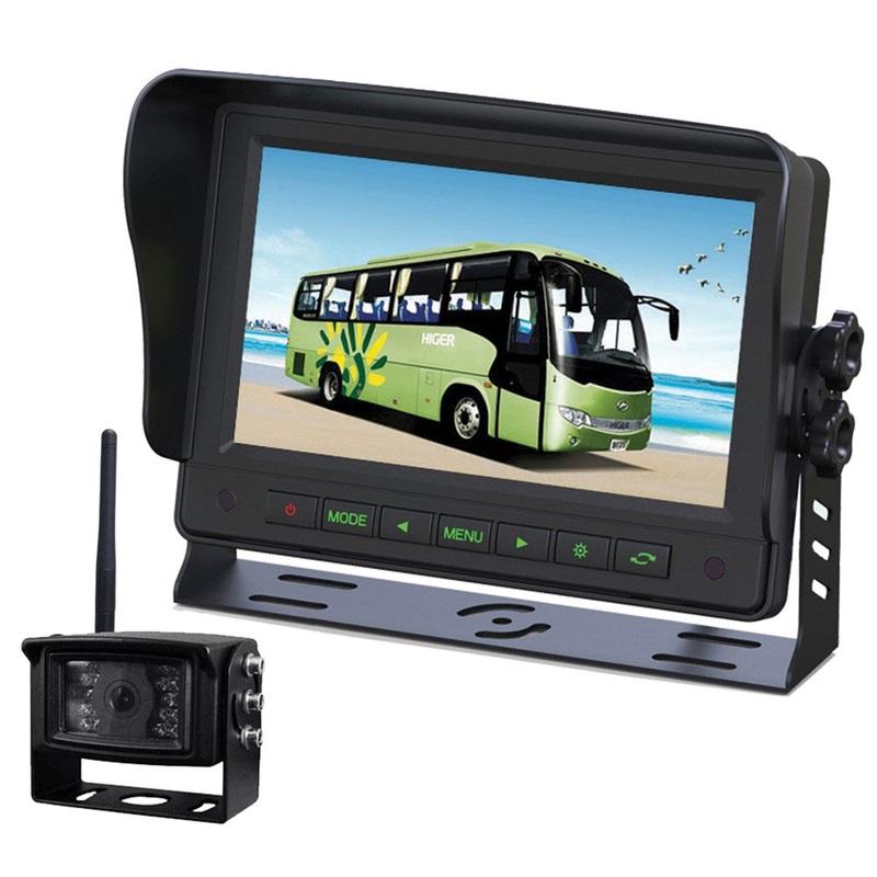GATOR 7 Wireless Commercial Grade Dash Mount Display Reverse Camera Kit – GT700W2