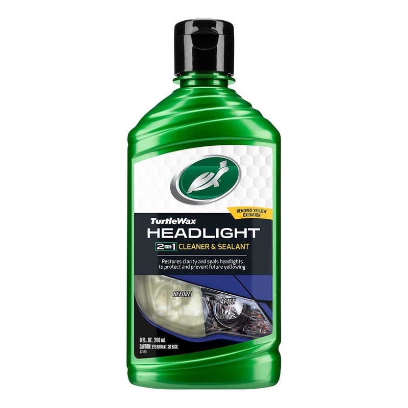 Turtle Wax Headlight Lens Cleaner and Sealant – 266mL – T43