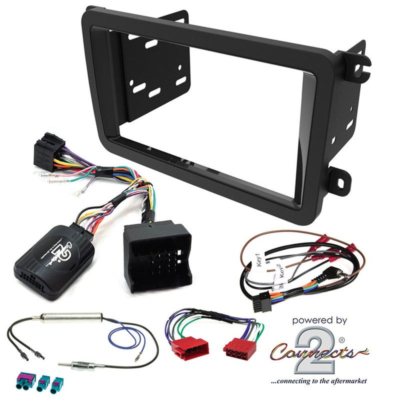 AERPRO Install Kit To Suit Various Volkswagen Models (Matte & Gloss Black) – FP9888K