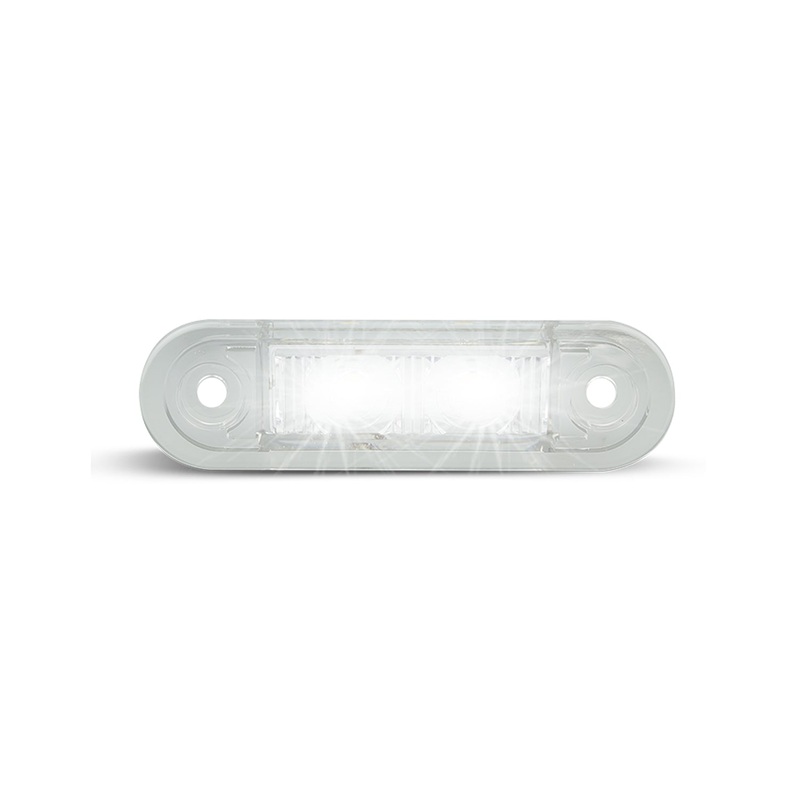 LED Autolamps 7922WM2 LED Front End Outline Marker Lamp – Recessed Fitting