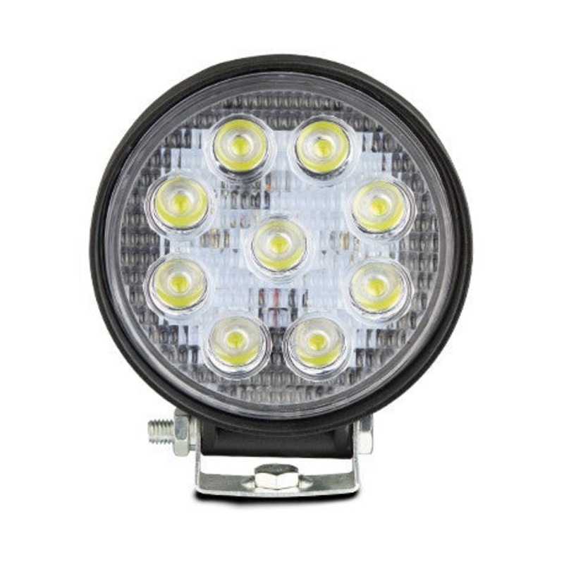 LED Autolamps FL2 LED High Powered Flood Lamp in Round Alloy Housing – 27 Watt Output