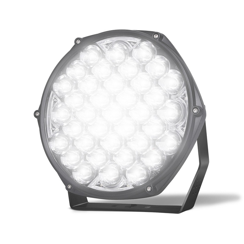 LED Autolamps TIR9 9 Inch High Powered LED Driving Light with Park Light Function