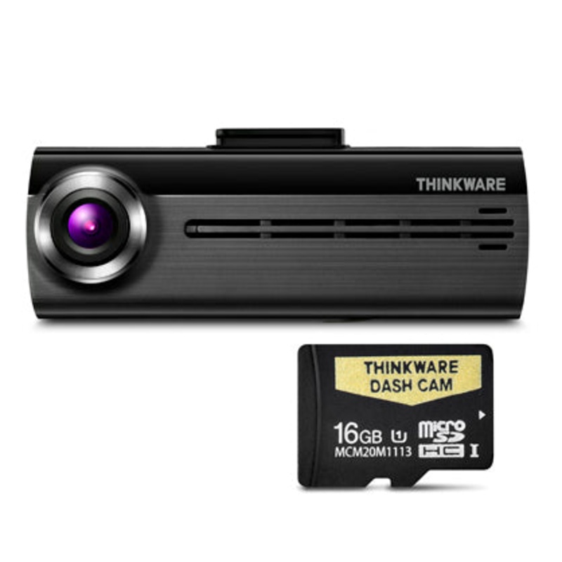 Thinkware F200 Full HD Front Only Dash Cam with 16GB SD Card – F20016