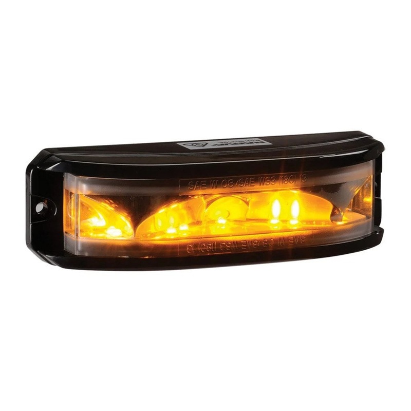 Narva 85219A 12/24V 180 Degree Warning Light – Amber