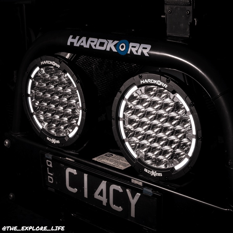 Hardkorr BZR-X Series 9 LED Driving Lights (Pair W/Harness) HKBZRX215