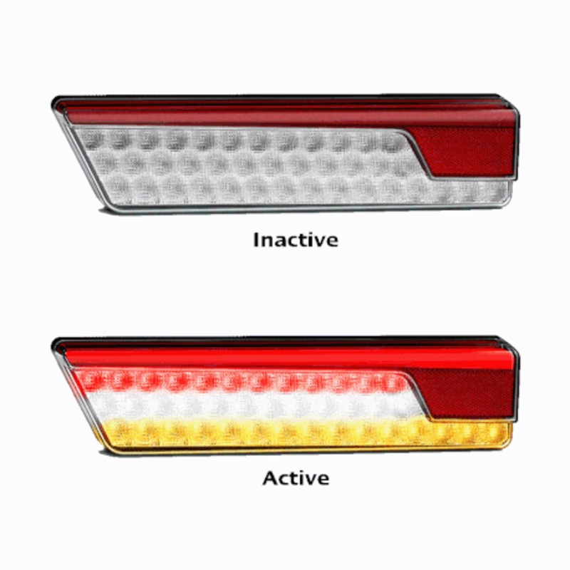 LED Autolamps 355ARWM-2 Set of LED Rear Combination Lamps
