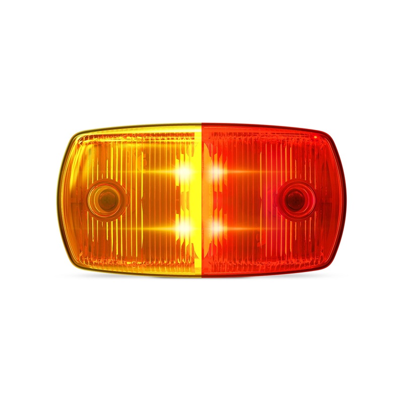 LED Autolamps 69ARM LED Red/Amber Side Marker Lamp
