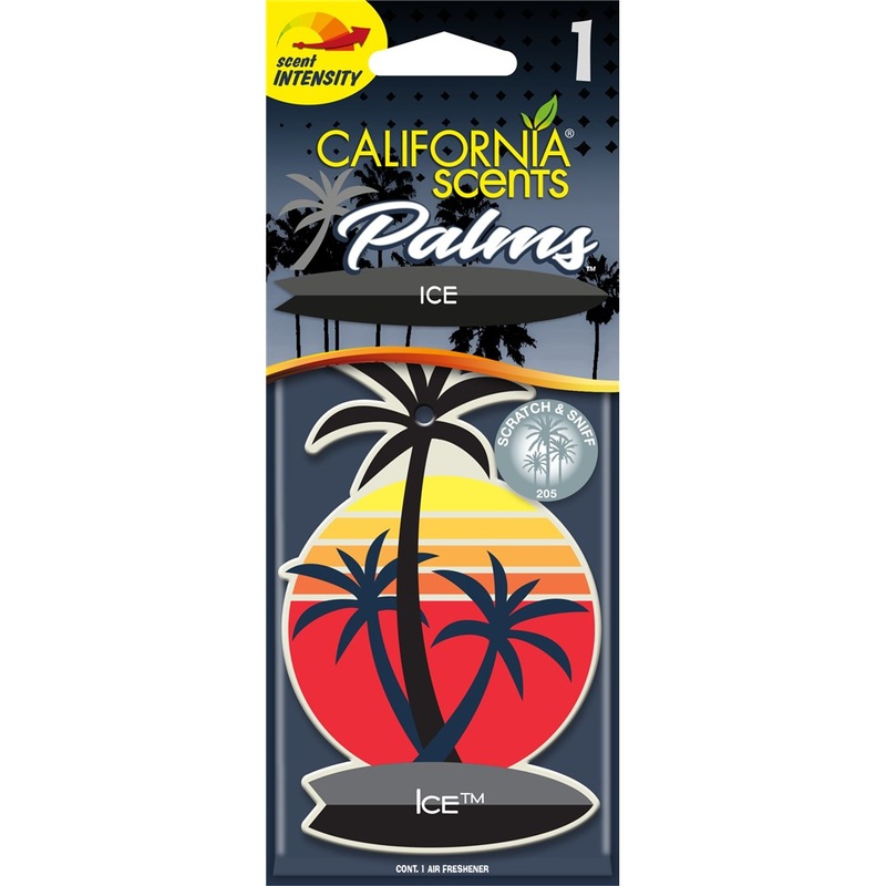 California Scents Ice Fragrance Hanging Air Freshener – Single – E302706500
