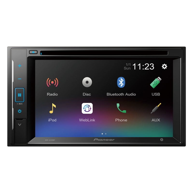Pioneer 6.2 Double DIN AV Receiver – AVHA245BT