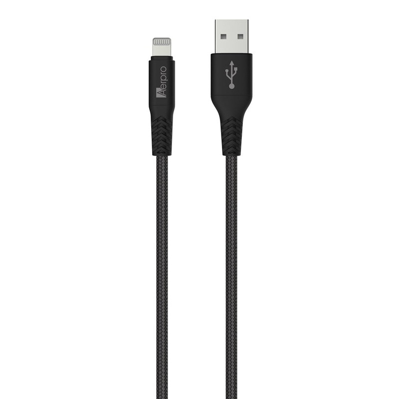 AERPRO Premium Lightning To Usb-A Cable (1.5M / Black) – APL310B