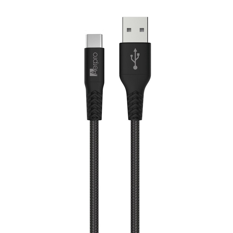 AERPRO Premium Usb-C To Usb-A Cable (30Cm / Black) – APL405B