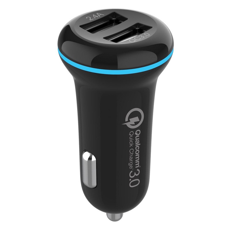 AERPRO Qc3.0 Dual Usb In-Car Charger – APCC210
