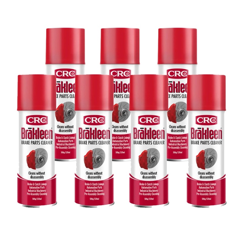 CRC 500g Brakleen Brake Parts Cleaner 6 + 1 Can Bonus – 1752453 (Pickup Only)