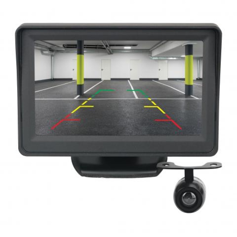 GATOR GRV43KT 4.3 DASH MOUNT DISPLAY REVERSE CAMERA KIT