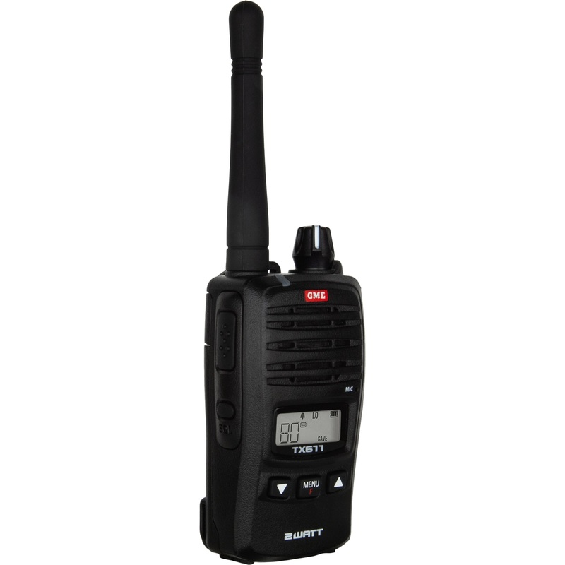 GME  TX677 2 Watt UHF CB Handheld Radio