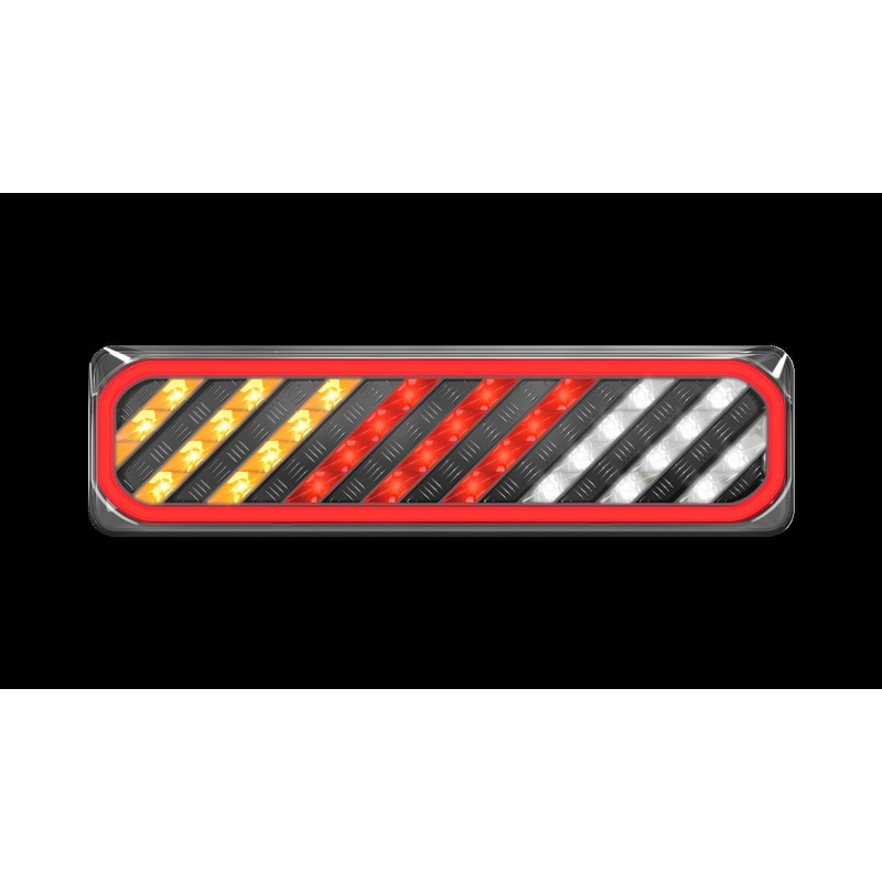 LED Autolamps 3856ARWM-2 LED Rear Combination LED Lamp with Diffused Tail Light Function