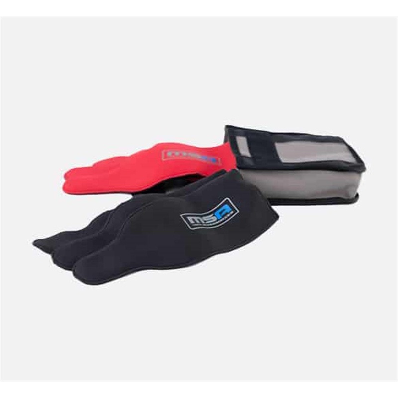 MSA 4×4 Accessories Set of 6 Neoprene Wine Bottle Tubes with Canvas Storage Bag – WTS