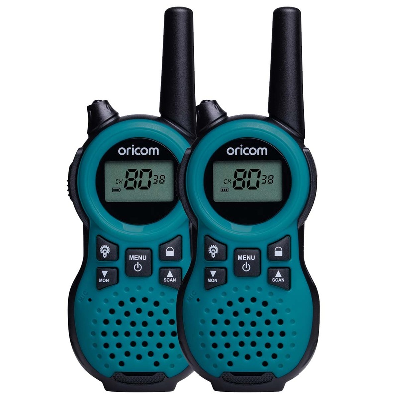 Oricom PMR795 1 Watt Handheld UHF CB Radio Twin Pack – PMR795BL