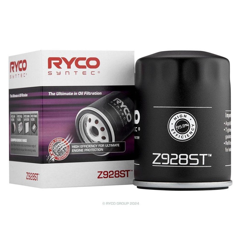 Ryco Syntec High Efficiency Oil Filter – Z928ST