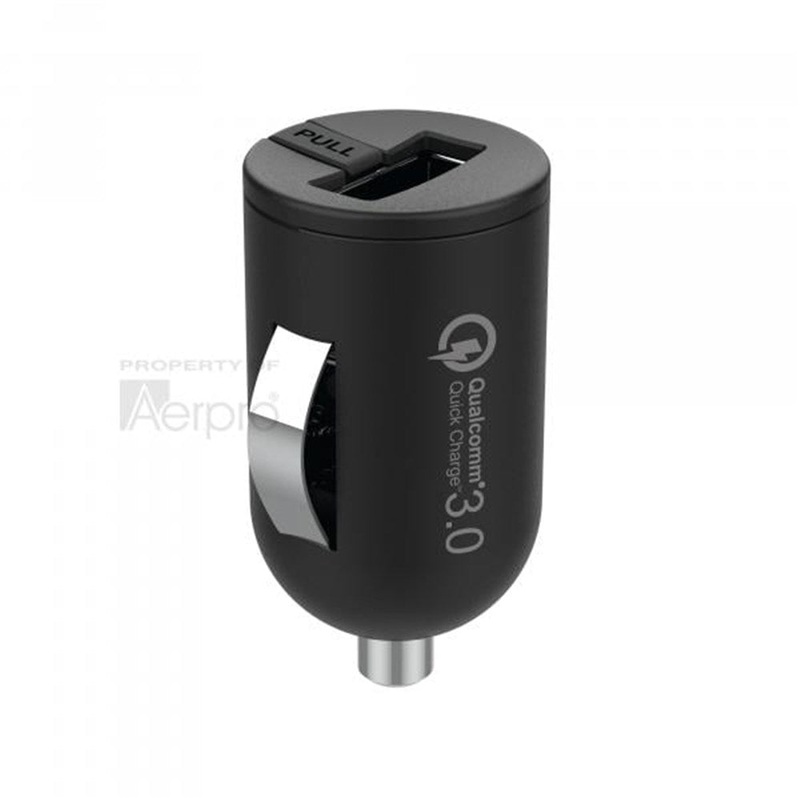 Aerpro APCC110 QC3.0 Single USB In-Car Charger