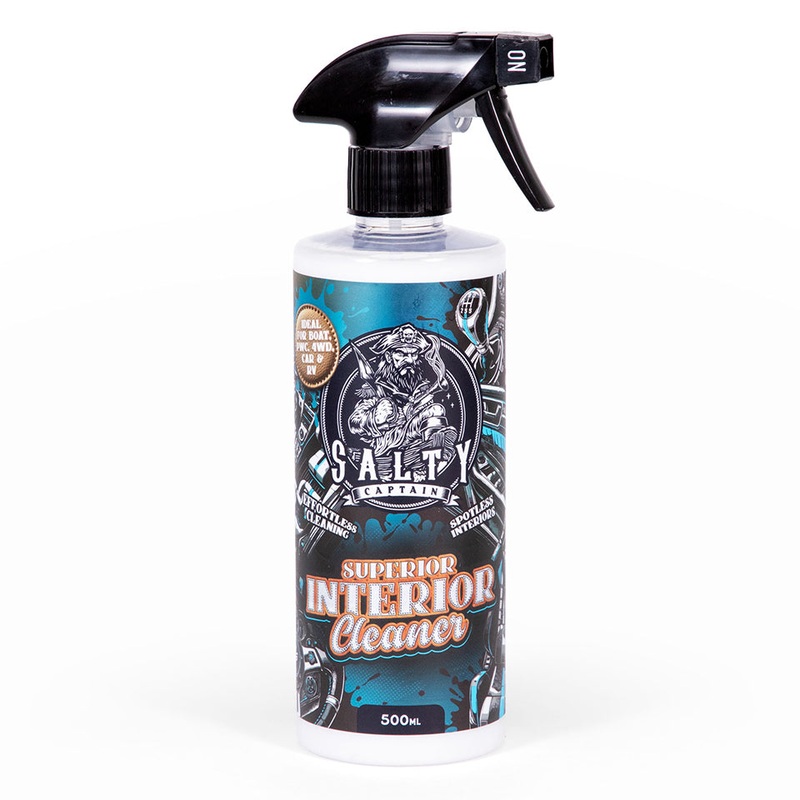 Salty Captain Interior Cleaner for use on 4WDs, Boats, PWCs & RVs 500mL – DETINTC500ML