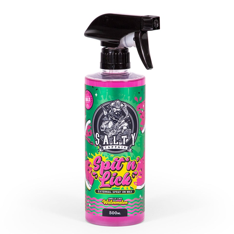 Salty Captain Spit N Lick Brazilian Carnauba Spray Wax 500ml – DETSPNL500