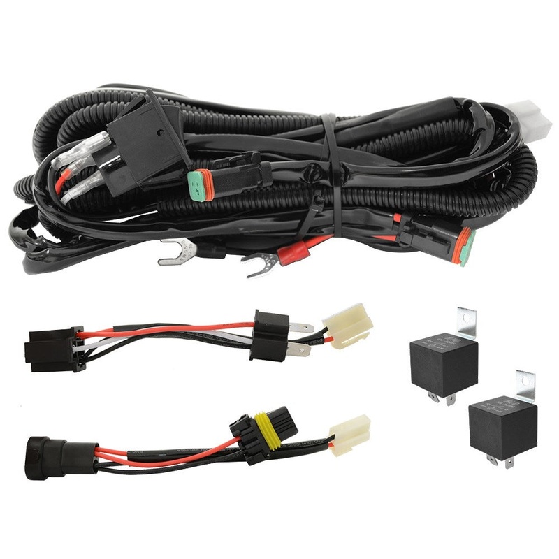 ZETA 12/24V LED Driving Light and Light Bar Wiring Harness – ZETA01
