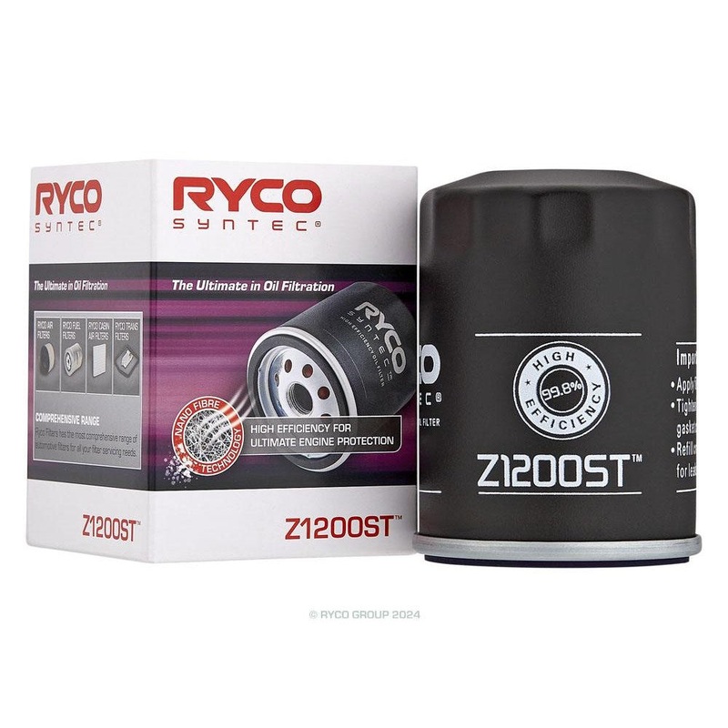 Ryco Syntec High Efficiency Oil Filter – Z1200ST