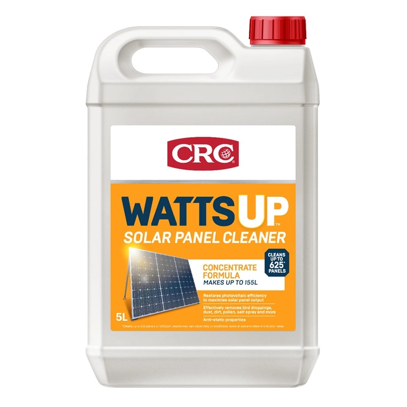 CRC WattsUp 5L Solar Panel Cleaner Concentrate – 1753427