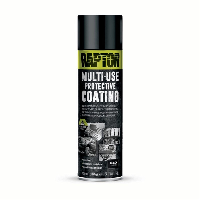 Raptor 1K Multi Use Protective Coating – Black – 450mL (364g) – RMUB/AL (Pickup Only)