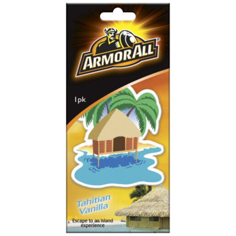 Armor All Car Air Freshener – Tahitian Vanilla (Card Type) – ACAIRTV