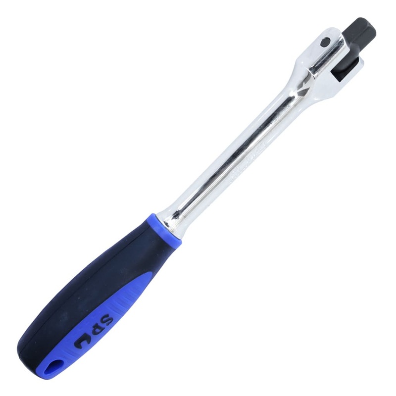 SP Tools 3/8 inch Dr Flex Handle Wrench – Soft Grip – 200mm – SP22310