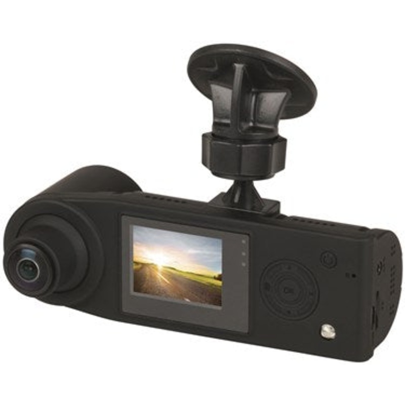 NEXTECH QV3866 360 degrees Dual 1080p Dash Camera with 1.5 inch LCD screen