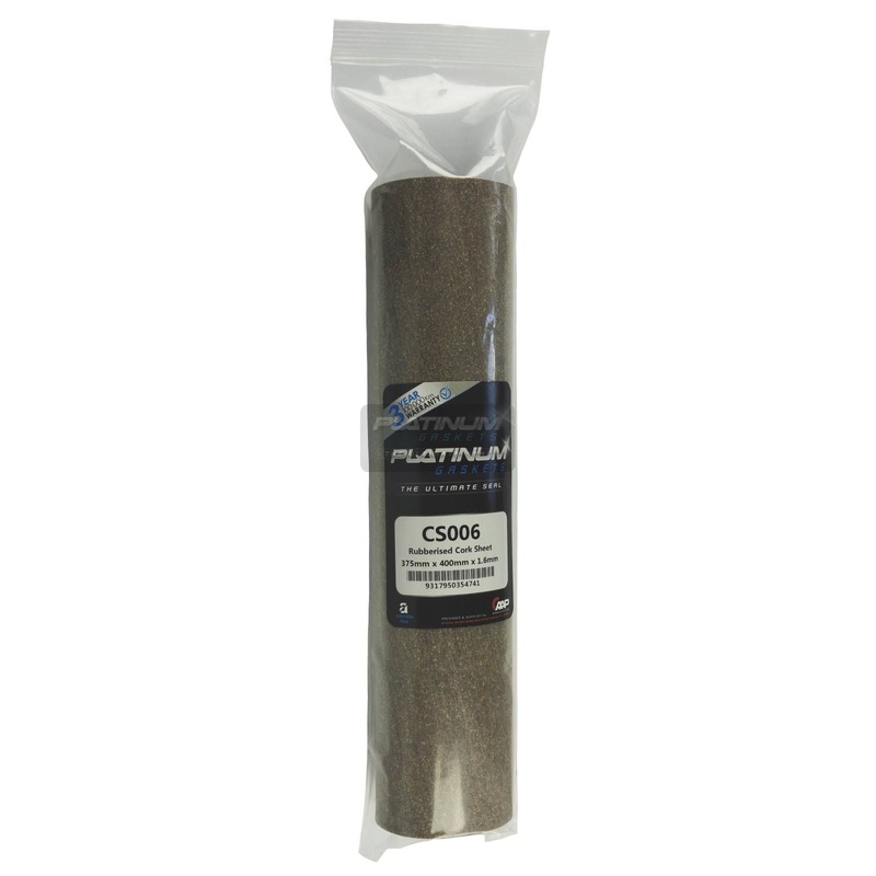 Platinum Rubberised Cork Sheet 375 X 400 X 1.6mm – CS006