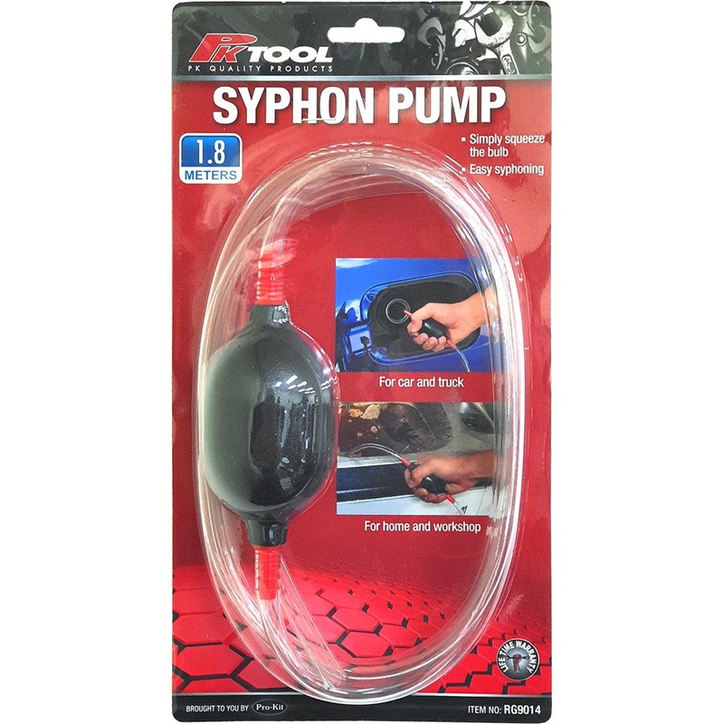 PKTool Rubber Bulb Syphon Pump – RG9014