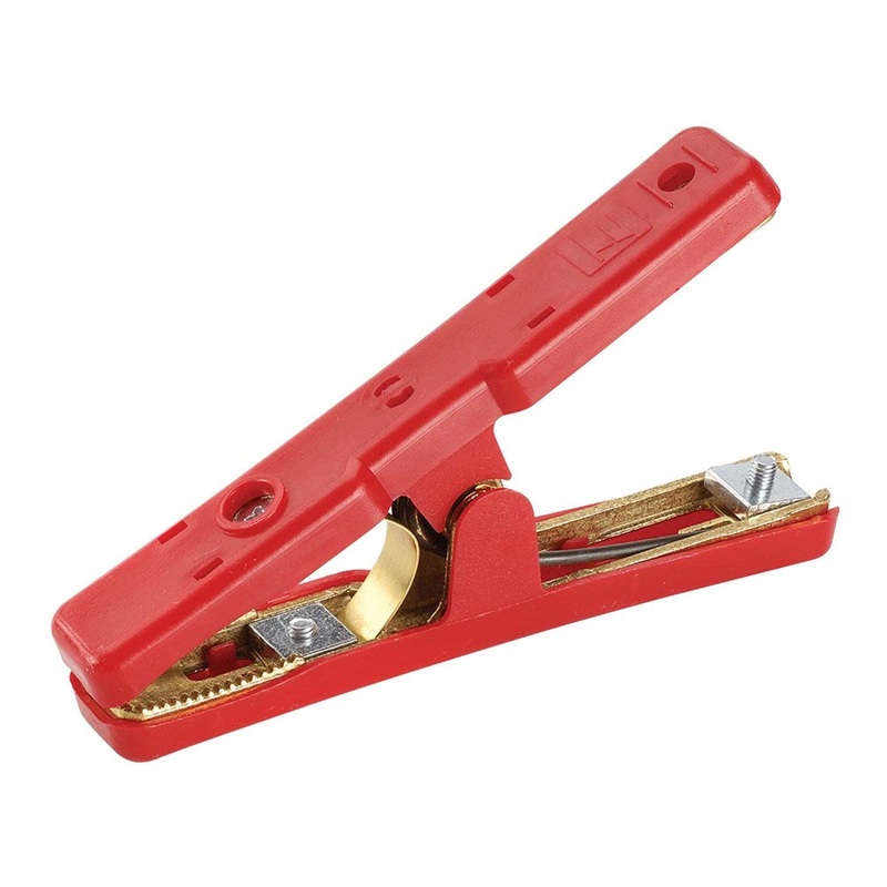 Narva 57330 Solid Brass Black Battery Clamp  400A Red