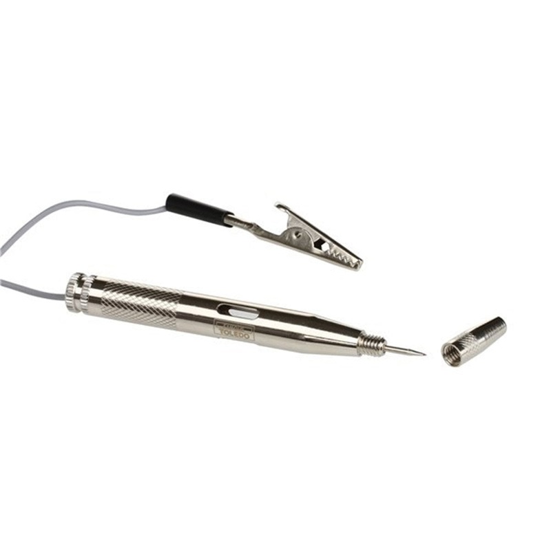 Toledo Circuit Tester Metal Body 6-12V 302148