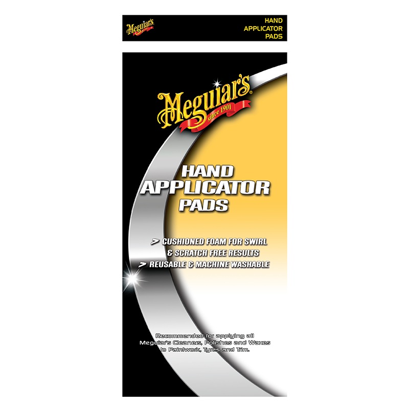 Meguiar’s Appad Hand Applicator Pad Twin Pack