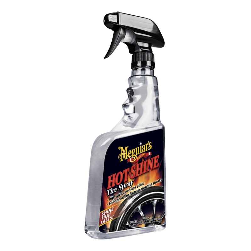 Meguiar’s G12024 Hot Shine Tyre Spray  Pump Pack