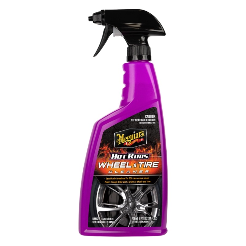 Meguiars Hot Rims Wheel & Tyre Cleaner 709ml – G9524