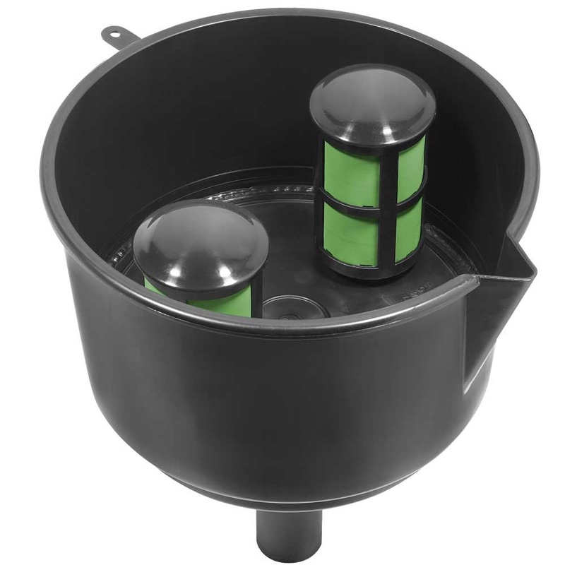 Pro Quip FloTool Mr Funnel Black Conductive Fuel Filter Funnel (45LPM) – F15C