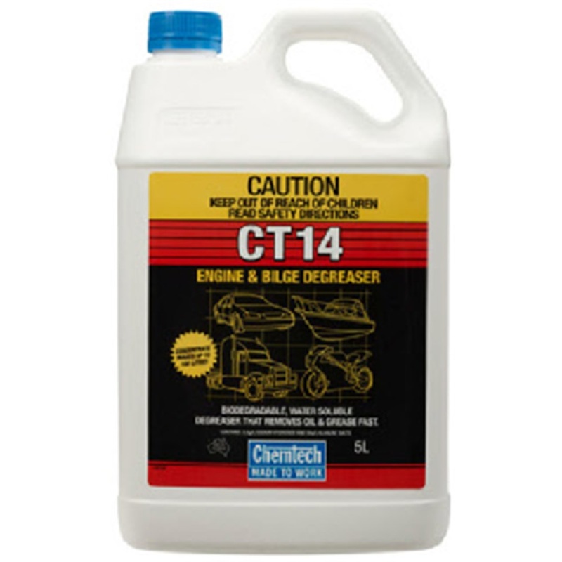 Chemtech CT14 Water Based Biodegradeable Engine and Bilge Degreaser – 5L – CT14-5L (Pickup Only)