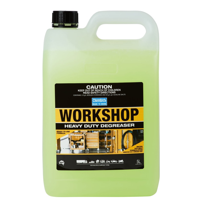 Chemtech Workshop Heavy Duty Degreaser 5L – CWD-5L (Pickup Only)