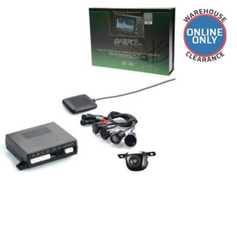 Gator G8R 2 in 1 Hybrid Reversing Camera/Quad Sensor Kit (Delivery Only)