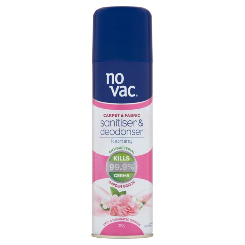 No Vac FoamingSanitiserandDeodoriser- Garden Breeze -290g – 31149 (Pickup Only)