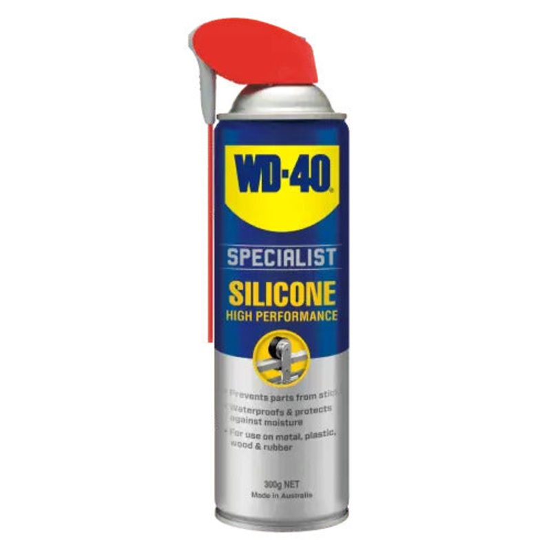 WD-40 Specialist High Performance Silicone Lubricant with Smart Straw, 300g – 21001 (Pickup Only)