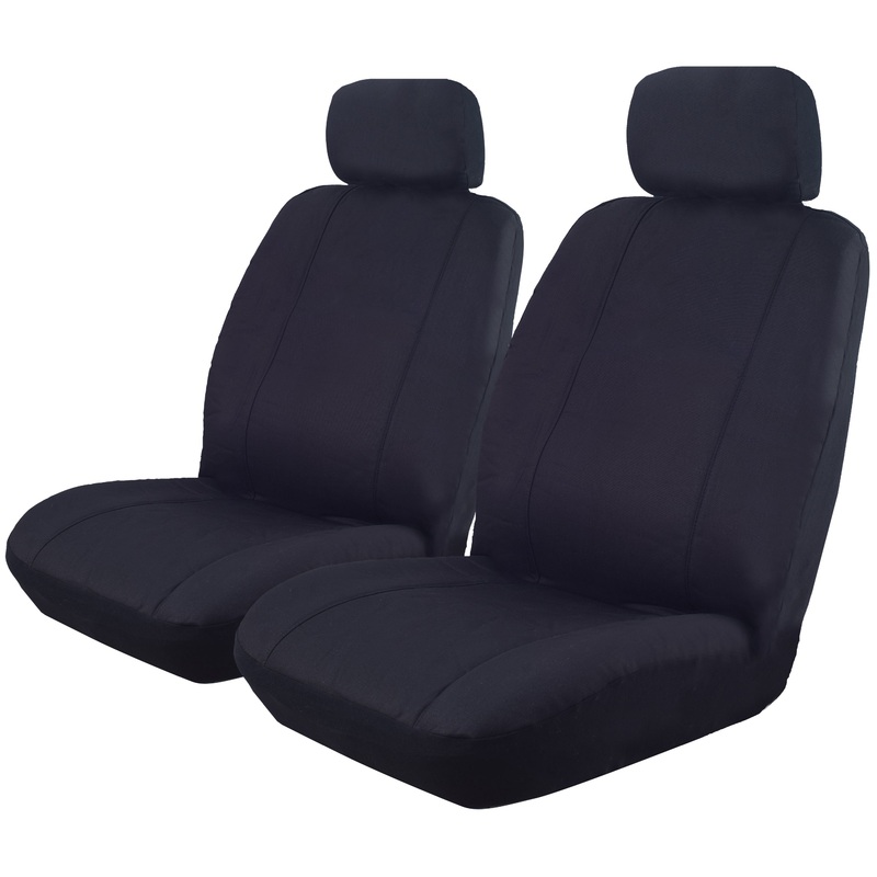 Ilana Car Seat Covers Outback Canvas Size 30 Universal Deploy Safe Black – OUT30DSBLK