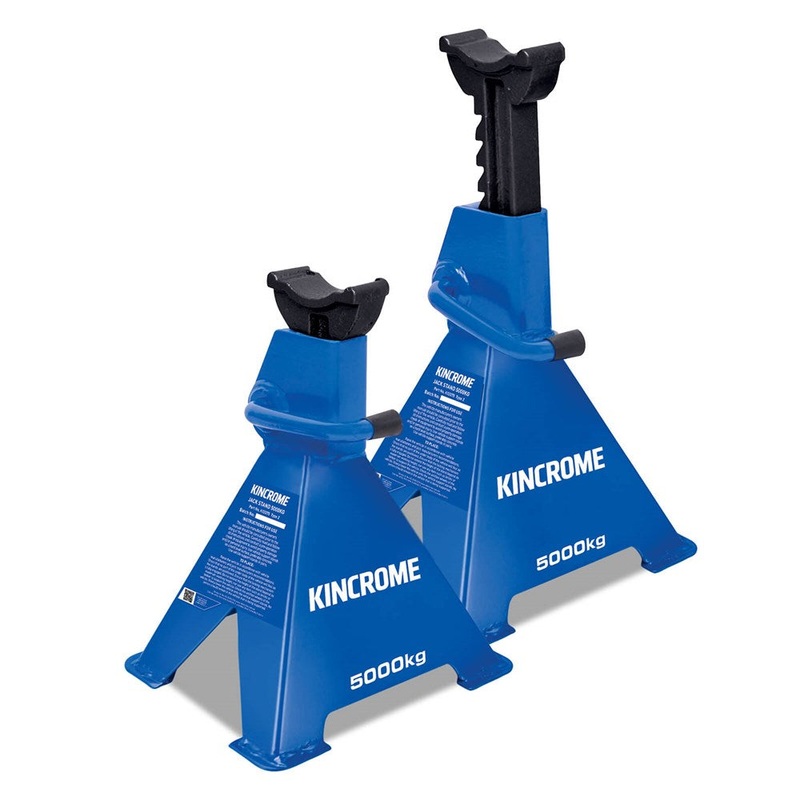 Kincrome Pair of 5000kg 614mm Ratchet Jack Stands – K12075