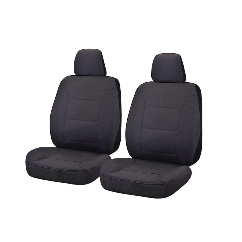 MyCar All Terrain Universal Size 30/35 Seat Covers – Charcoal Canvas – ALA3508